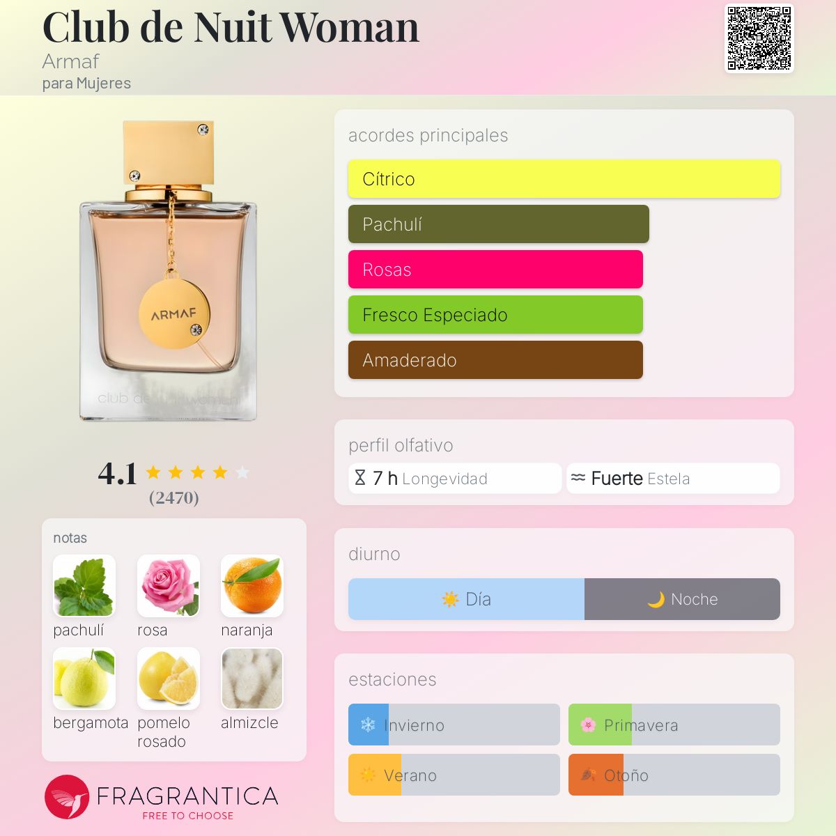 Club de Nuit Woman EDP 105ml