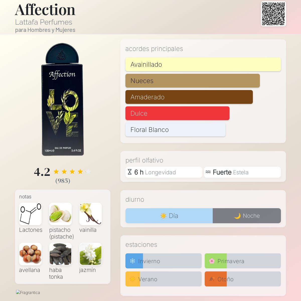 Lattafa Affection EDP 100ml