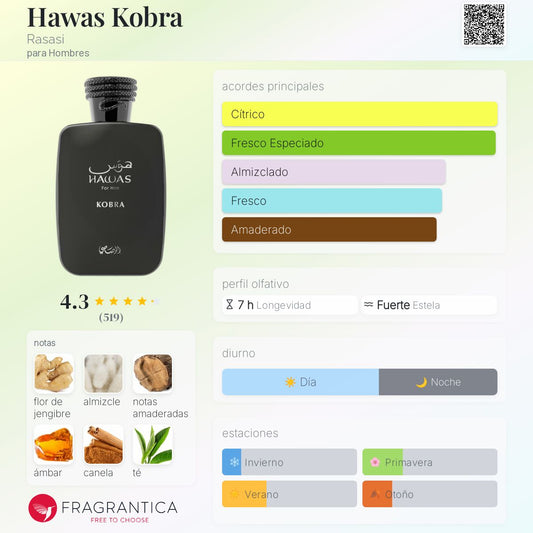 Hawas Kobra EDP 100ml