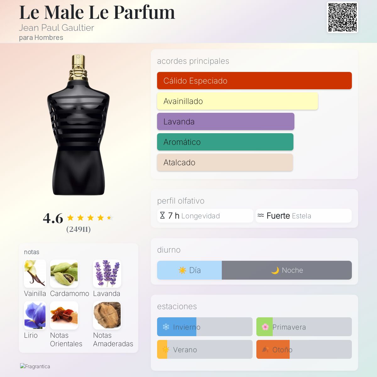 Jean Paul gaultier Le Male Le Parfum - Decant