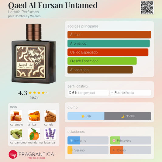 LATTAFA QAED AL FURSAN UNTAMED EDP 90ml
